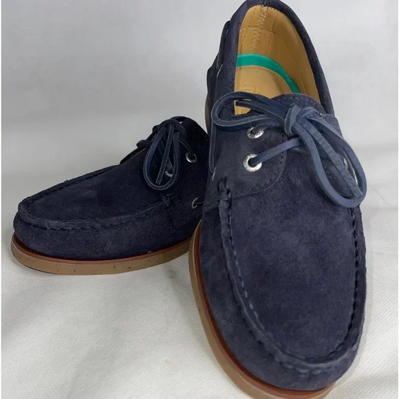 Sperry | Shoes | Sperry Mens Blue Suede Boat Shoes 95 | Poshmark display picture 1